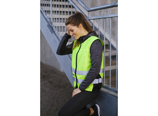 Norrköping Refleksvest NYEL L Refleksvest med glidelås 