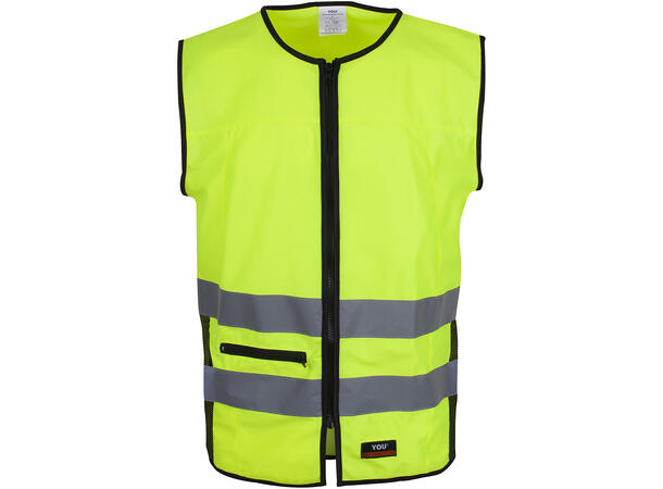 Norrköping Refleksvest NYEL L Refleksvest med glidelås 