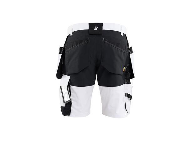 1772 Håndverksshorts stretch WHT C44 Komfortabel, lett malershorts 