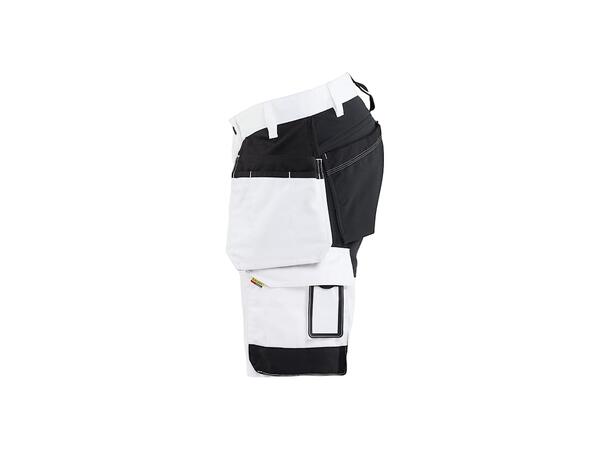 1772 Håndverksshorts stretch WHT C44 Komfortabel, lett malershorts 