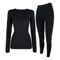 Shimmer Ullsett Black Beauty L Merinoullsett - Dame