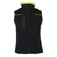 Varg Vest Black Beatuy L Softshellvest - Unisex