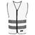9046 FLEN WHT S Refleksvest 