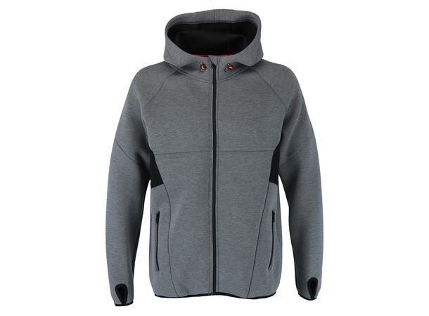 Feldspar Hooded Jacket Grey XS God og varm hettejakke - Unisex 