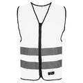 9046 FLEN WHT M Refleksvest