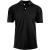 Milano Polo Unisex BLK S Klassisk polo til Dame og Herre 