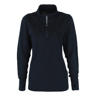 Quartz 1/2 Zip Sweater W 2-lags ullgenser til dame