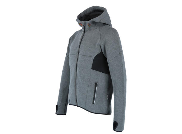 Feldspar Hooded Jacket Grey XXL God og varm hettejakke - Unisex 