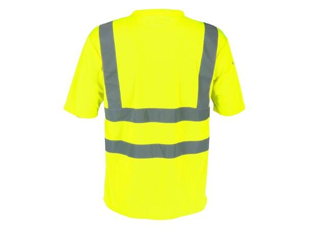Pyrite T-shirt Hi-Vis Safety Yellow L High visability T-skjorte Unisex 