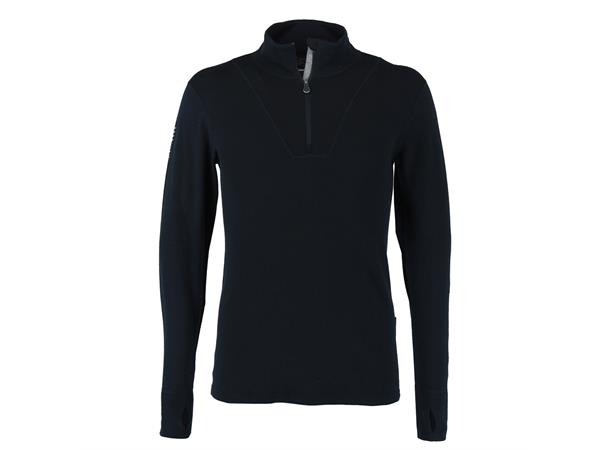 Quartz 1/2 Zip Sweater Black Beauty M 2-lags ullgenser Unisex 