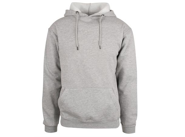 0180 Wolf Hettegenser GRY L Klassisk hettegenser 