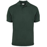 6510 Organic Polo GOTS Flaskegrønn 3XL Klassisk polo i tidløs stil