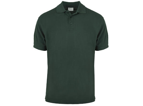 6510 Organic Polo GOTS Flaskegrønn 3XL Klassisk polo i tidløs stil 