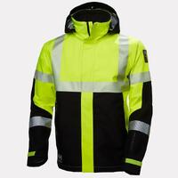 70295 ALNA 2.0 RAIN JACKET NYEL/BLK XS HIVIS vanntett regnjakke