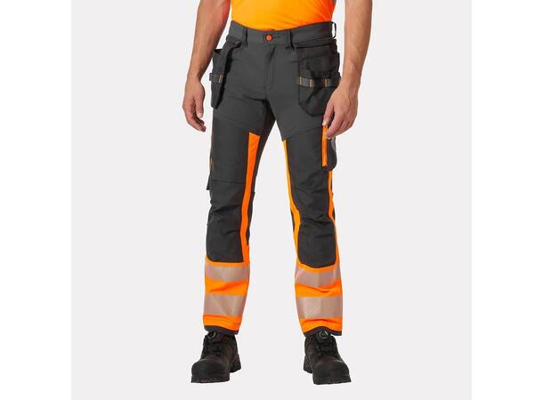 77471 ICU CONS PANT BLK/NYEL C44 Håndverksbukse klasse 1 
