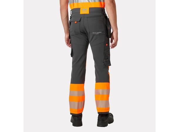 77471 ICU CONS PANT BLK/NYEL C44 Håndverksbukse klasse 1 