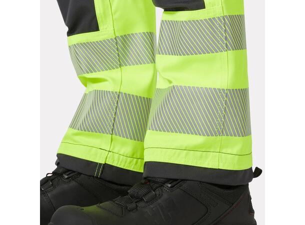 77471 ICU CONS PANT BLK/NYEL C44 Håndverksbukse klasse 1 