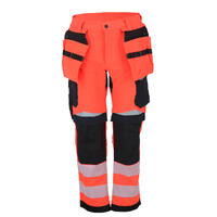 Bismuth Roofpant ZP HiVis Rød 60 Bukse med hengelommer