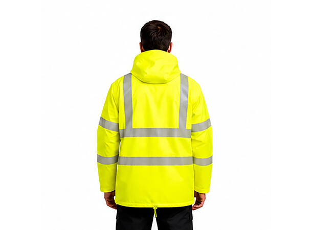 Norlight Regnjakke YEL/BLK L Regnjakke Kl.3 