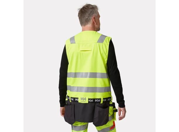 77120 ALNA 2.0 CONS VEST NYEL XS HIVIS håndverkervest 