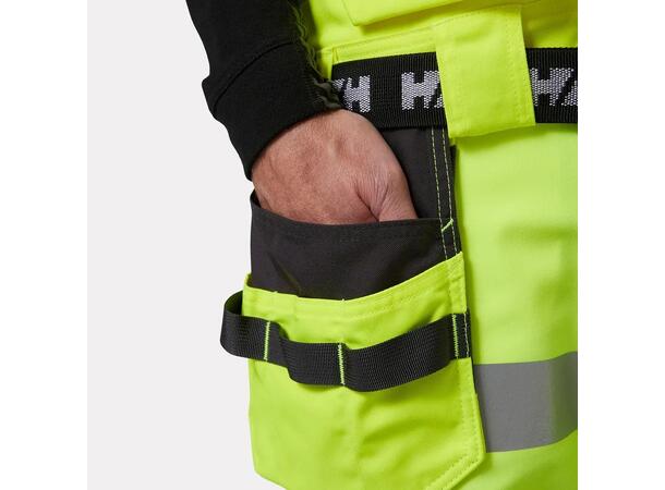 77120 ALNA 2.0 CONS VEST NYEL XS HIVIS håndverkervest 