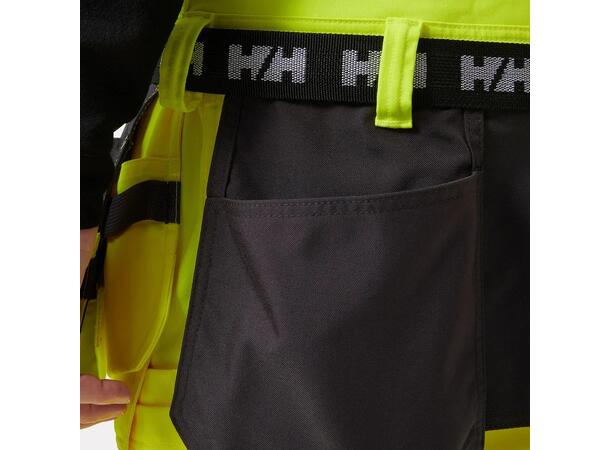 77120 ALNA 2.0 CONS VEST NYEL XS HIVIS håndverkervest 