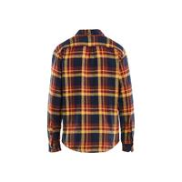 3288 STRIKER Brentrød/Svart XS Flanellskjorte