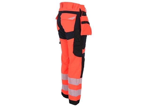 Bismuth Roofpant ZP HVis Black Pocket 56 Bukse med hengelommer 