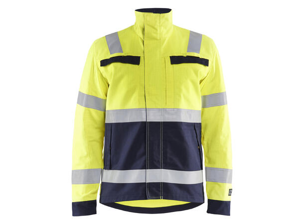 4087 Jakke multinorm Hivis/NAV M 