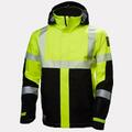 71172 ICU SHELL JACKET NYEL/BLK S HIVIS vanntett skalljakke