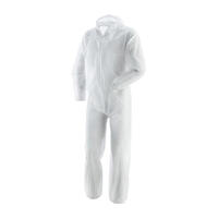 PP-U-01 COVERALL WHT M 