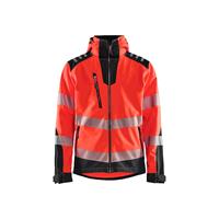 4491 Softshelljakke varsel NYEL/BLK/ROY Varseljakke softshell