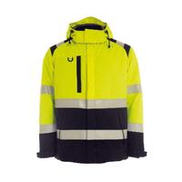 5109-93 Tranemo Vinterjakke Hvis/NAV XS Flammehemmende Vinterjakke med hette