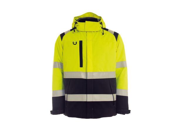 5109-93 Tranemo Vinterjakke Hvis/NAV XS Flammehemmende Vinterjakke med hette 