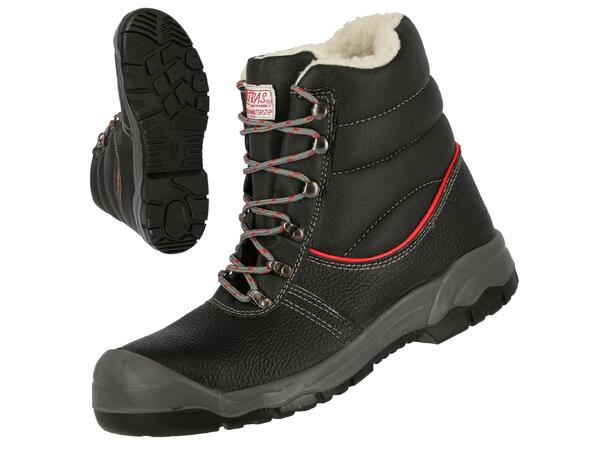 Nitras Step Mid+ W BLK 38 Sikkerhetsvinterstøvler S3 CI 
