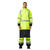 70156 Addvis Regnjakke NYEL/BLK XS HIVIS Regnfrakk 
