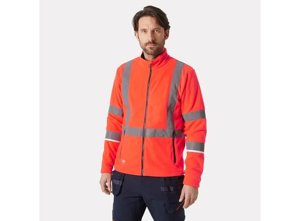72172 ME FLEECE JACKET NYEL XS HIVIS fleecejakke 