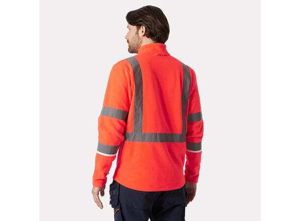 72172 ME FLEECE JACKET NYEL XS HIVIS fleecejakke 