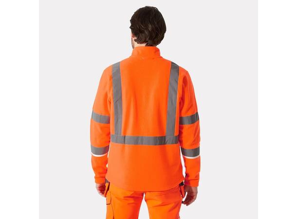72172 ME FLEECE JACKET NYEL XS HIVIS fleecejakke 
