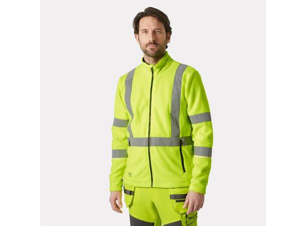72172 ME FLEECE JACKET NYEL XS HIVIS fleecejakke 