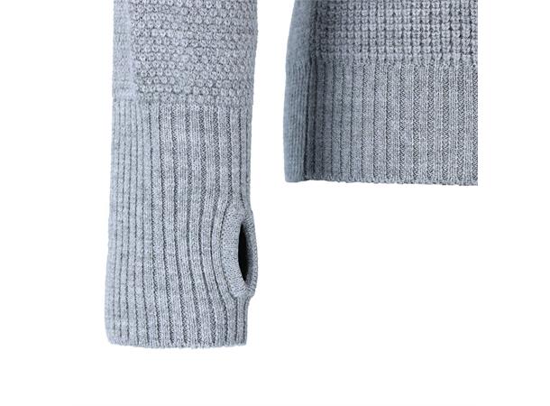 Flint Wool Sweater Grey Melange XS 100% Ull 