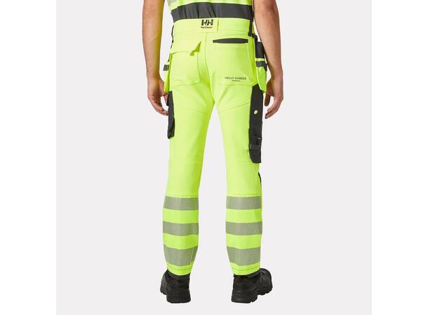 77472 ICU CONS PANT NYEL/BLK C66 Håndverkerbukse klasse 2 