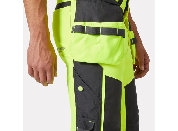 77472 ICU CONS PANT NYEL/BLK C66 Håndverkerbukse klasse 2 