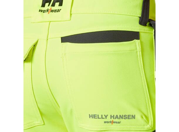77472 ICU CONS PANT NYEL/BLK C66 Håndverkerbukse klasse 2 