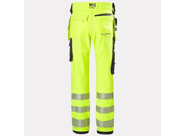 77472 ICU CONS PANT NYEL/BLK C66 Håndverkerbukse klasse 2 