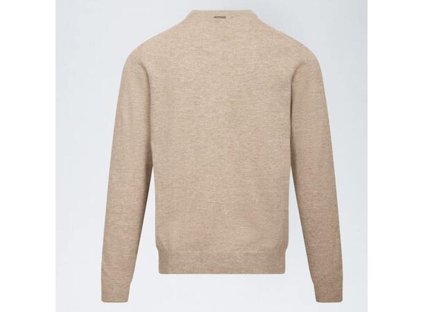 Arthur Sweater LightSand S Merinoullgenser 