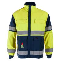 Jakke BS Fall Hivis/NAV C46 multinorm kl.2