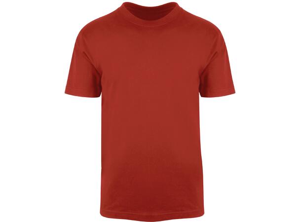 1504 SUPREME TEE RED XS Tidløs modell i utmerket bomullskvalitet 