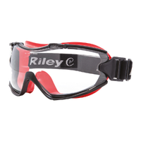 Riley Velia Clear Vernebrille, bredt synsfelt